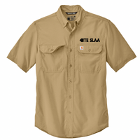 TESLAA CARHARTT FORCE BUTTON DOWN SHORT SLEEVE | TESLAA