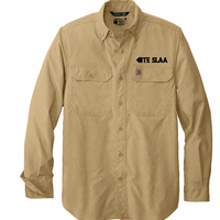 TESLAA CARHARTT FORCE BUTTON DOWN LONG SLEEVE | TESLAA