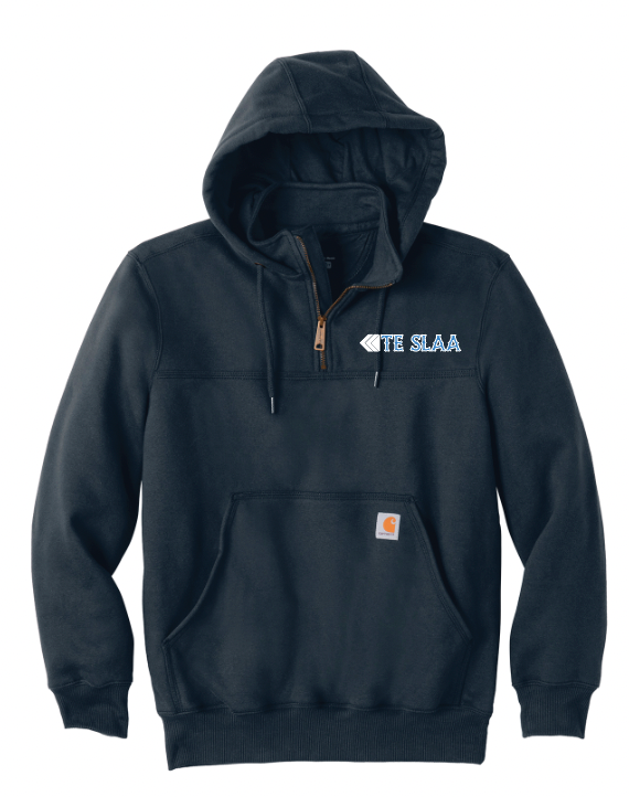 TESLAA CARHARTT HOODED MOCK NECK | TESLAA