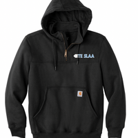TESLAA CARHARTT HOODED MOCK NECK | TESLAA