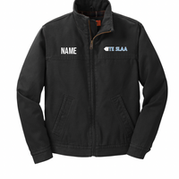 TESLAA CORNERSTONE FLANNEL-LINED WORK JACKET | TESLAA