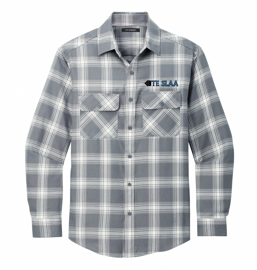 TESLAA PORT AUTHORITY PLAID FLANNEL SHIRT | TESLAA