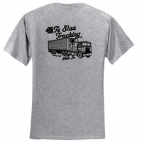 CAB OVER TRUCK JERZEES POCKET T-SHIRT | TESLAA