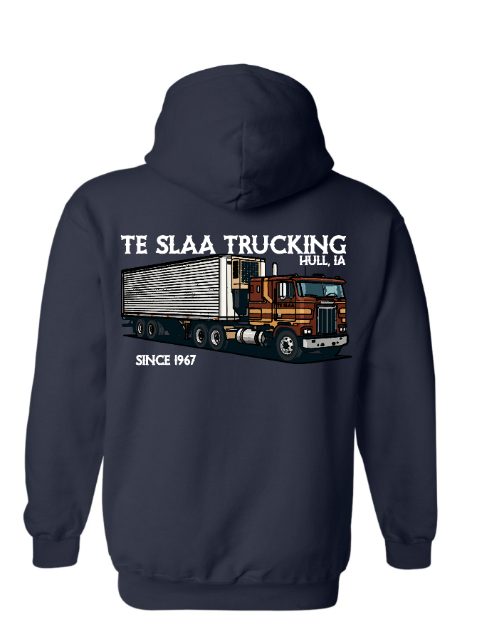 VINTAGE CAB OVER GILDAN HOODIE (YOUTH/ADULT) | TESLAA