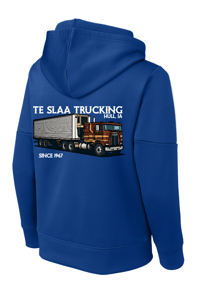 VINTAGE CAB OVER SPORT-TEK HOODIE (YOUTH) | TESLAA