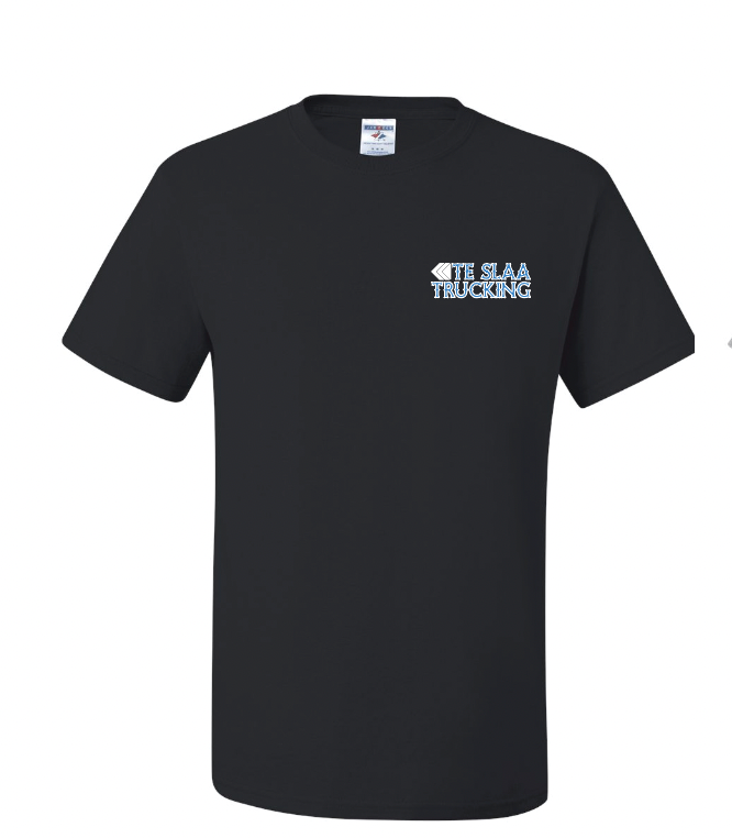 TRUCK + FLAG JERZEES DRI-POWER T-SHIRT (YOUTH/ADULT) | TESLAA