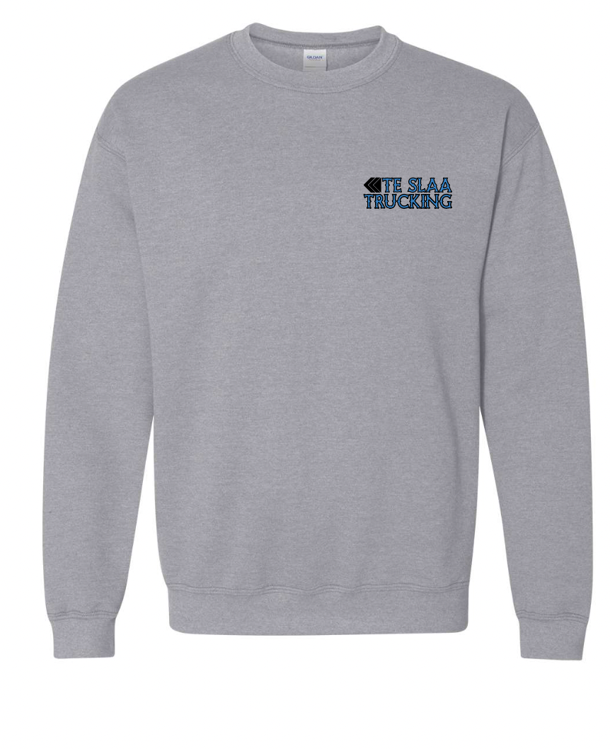 TRUCK + FLAG GILDAN CREWNECK (YOUTH/ADULT) | TESLAA