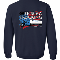 TRUCK + FLAG GILDAN CREWNECK (YOUTH/ADULT) | TESLAA