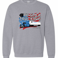 TRUCK + FLAG FLEECE CREWNECK (TODDLER) | TESLAA