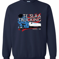 TRUCK + FLAG FLEECE CREWNECK (TODDLER) | TESLAA