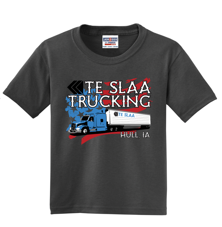 TRUCK + FLAG SHORT SLEEVE (TODDLER) | TESLAA