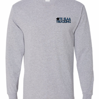 TRUCK + FLAG JERZEES LONG SLEEVE (YOUTH/ADULT) | TESLAA