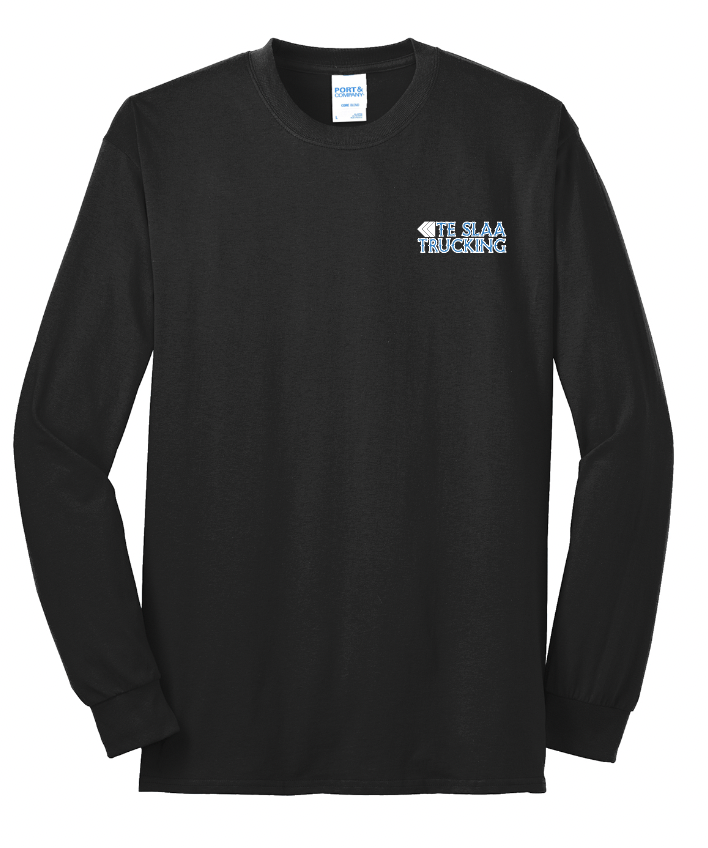 TRUCK + FLAG JERZEES LONG SLEEVE (YOUTH/ADULT) | TESLAA