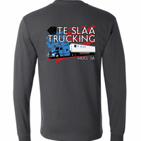 TRUCK + FLAG JERZEES LONG SLEEVE (YOUTH/ADULT) | TESLAA