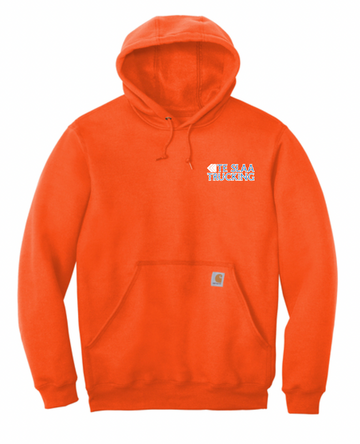 TRUCK + FLAG CARHARTT MIDWEIGHT HOODIE | TESLAA