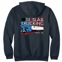 TRUCK + FLAG CARHARTT MIDWEIGHT HOODIE | TESLAA
