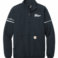 HULL COOP CARHARTT MIDWEIGHT 1/4 ZIP MOCK NECK | COOP