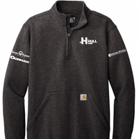 HULL COOP CARHARTT MIDWEIGHT 1/4 ZIP MOCK NECK | COOP