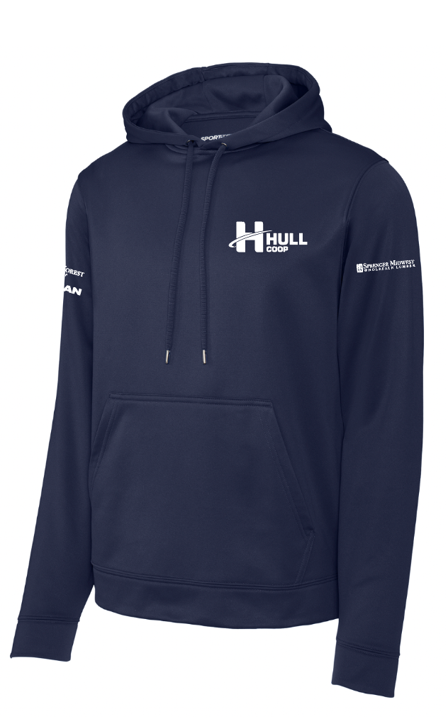 HULL COOP SPORT-TEK HOODED PULLOVER | COOP