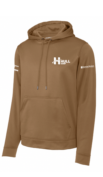 HULL COOP SPORT-TEK HOODED PULLOVER | COOP