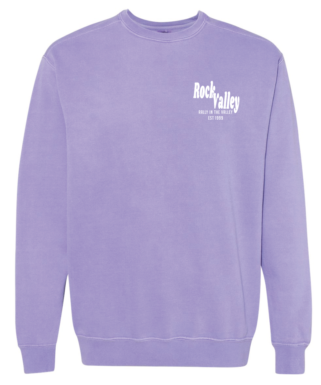 Rock Valley Left Chest COMFORT COLORS Crewneck (ADULT)