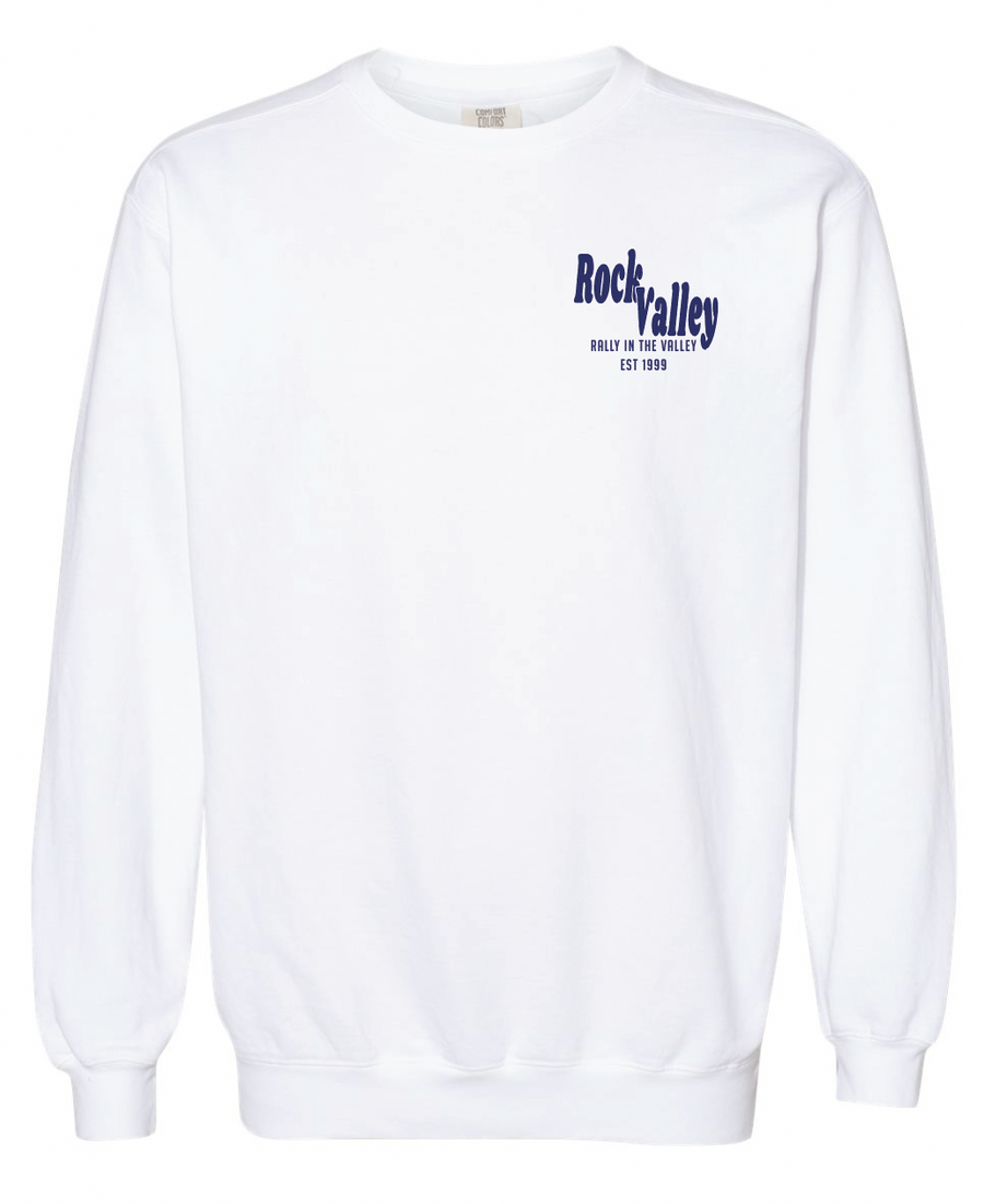 Rock Valley Left Chest COMFORT COLORS Crewneck (ADULT)