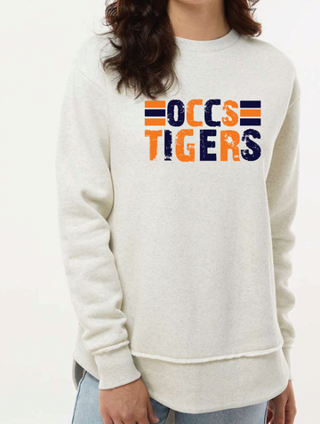 OCCS TIGERS LAT Women's Weekend Crewneck | OCCSFALL