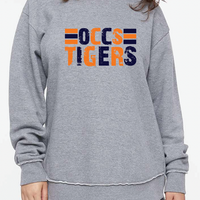 OCCS TIGERS LAT Women's Weekend Crewneck | OCCSFALL