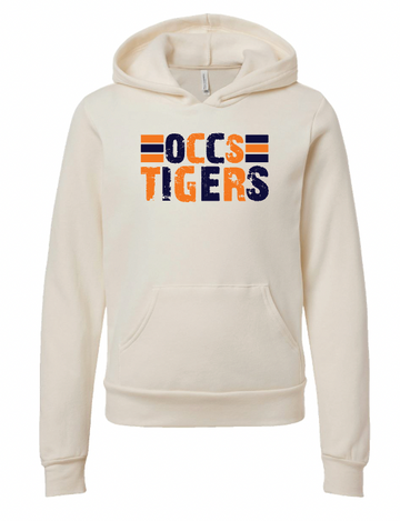 OCCS TIGERS BELLA+CANVAS Fleece Hoodie (YOUTH) | OCCSFALL