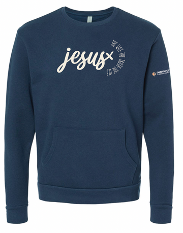 WAY TRUTH LIGHT Next Level Sweatshirt (ADULT) | OCCSFALL