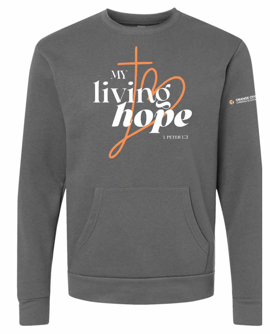 LIVING HOPE Next Level Sweatshirt (ADULT) | OCCSFALL