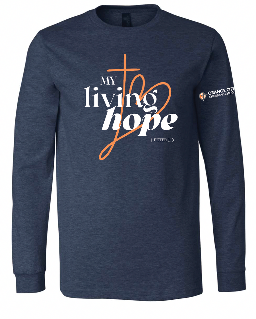 LIVING HOPE BELLA+CANVAS Long Sleeve Tee (YOUTH & ADULT) | OCCSFALL