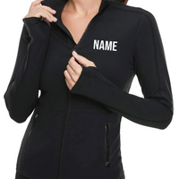 Women's Full Zip Running Track Jacket | WCDANCE24