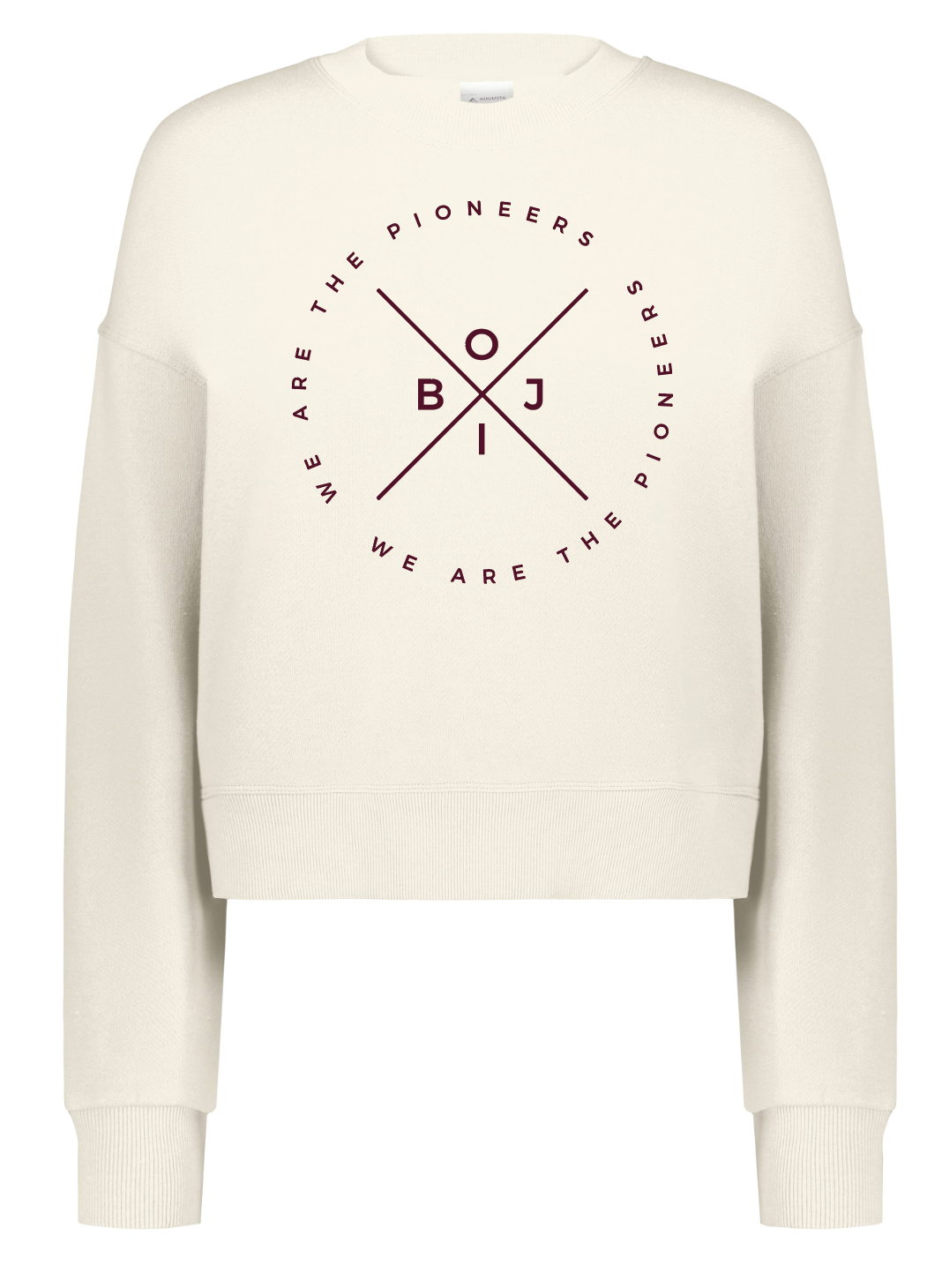 BOJI Ladies Slouchy Crop Sweatshirt | O23
