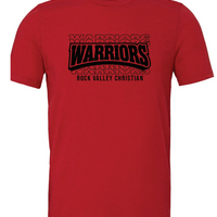 WARRIORS Youth/Adult Bella+Canvas T-shirt | RVFALL