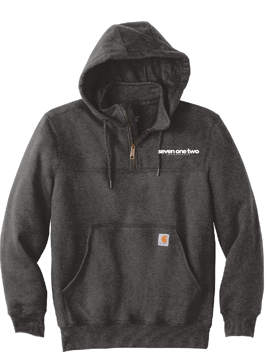 SEVEN ONE TWO LC CARHARTT HOODED MOCK NECK 1/4 ZIP (ADULT) | 712