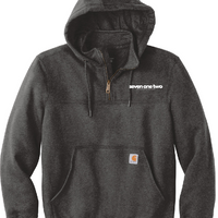 SEVEN ONE TWO LC CARHARTT HOODED MOCK NECK 1/4 ZIP (ADULT) | 712