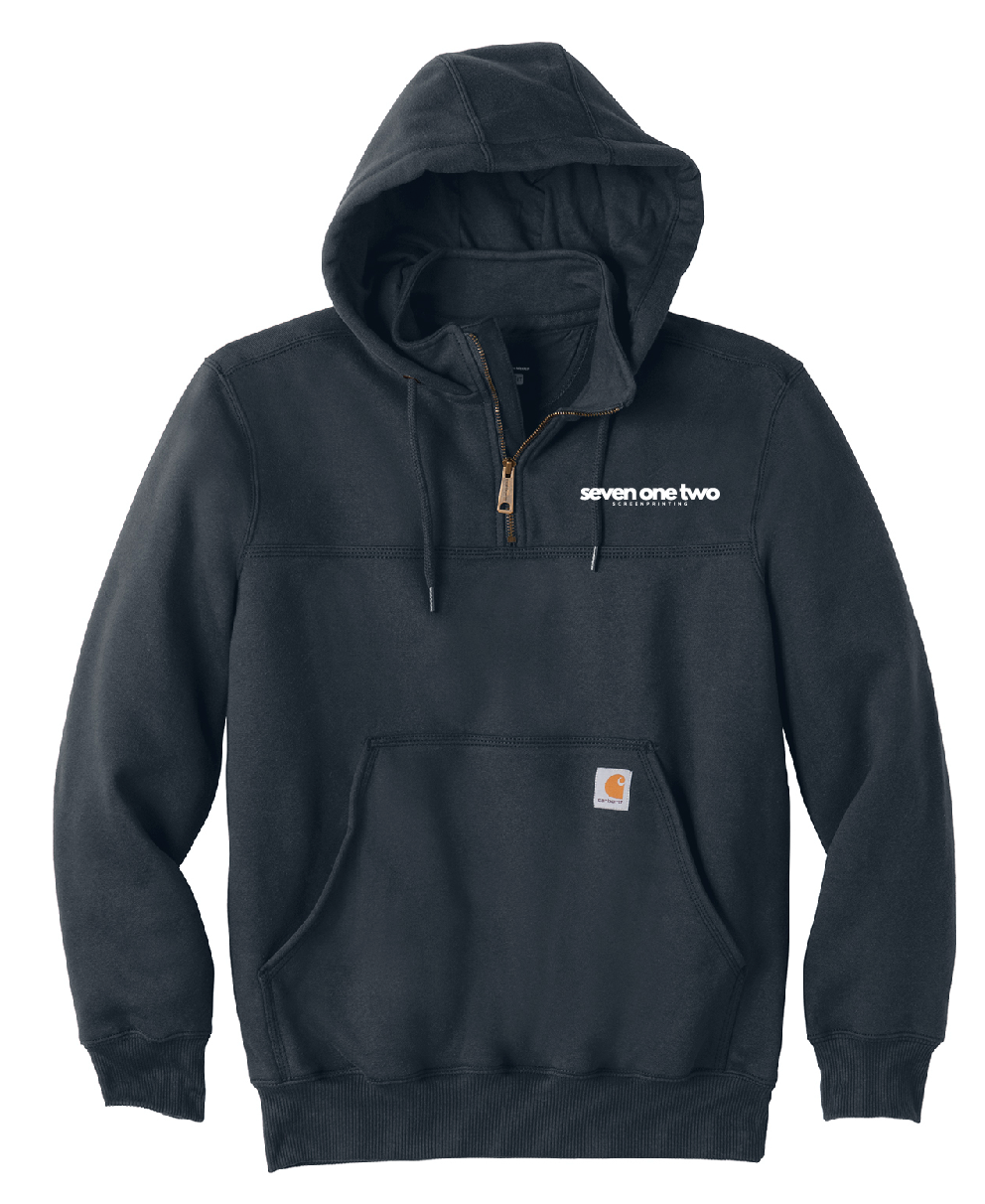 SEVEN ONE TWO LC CARHARTT HOODED MOCK NECK 1/4 ZIP (ADULT) | 712