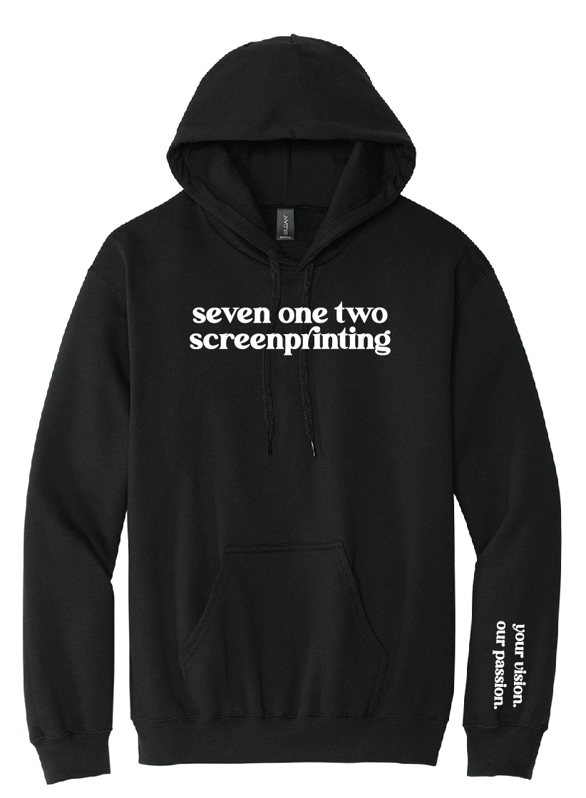 SEVEN ONE TWO GILDAN SOFTSTYLE MIDWEIGHT HOODIE | 712