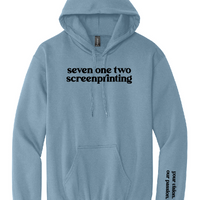 SEVEN ONE TWO GILDAN SOFTSTYLE MIDWEIGHT HOODIE | 712