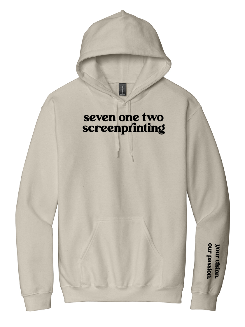 SEVEN ONE TWO GILDAN SOFTSTYLE MIDWEIGHT HOODIE | 712