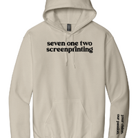 SEVEN ONE TWO GILDAN SOFTSTYLE MIDWEIGHT HOODIE | 712