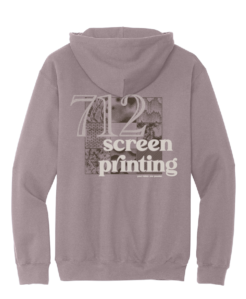 ABSTRACT SEVEN ONE TWO GILDAN SOFTSTYLE MIDWEIGHT HOODIE | 712