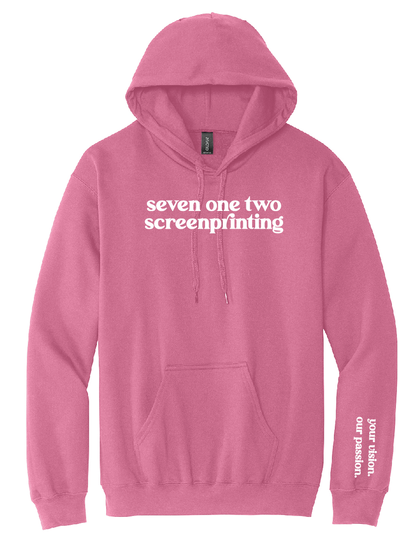 SEVEN ONE TWO GILDAN SOFTSTYLE MIDWEIGHT HOODIE | 712