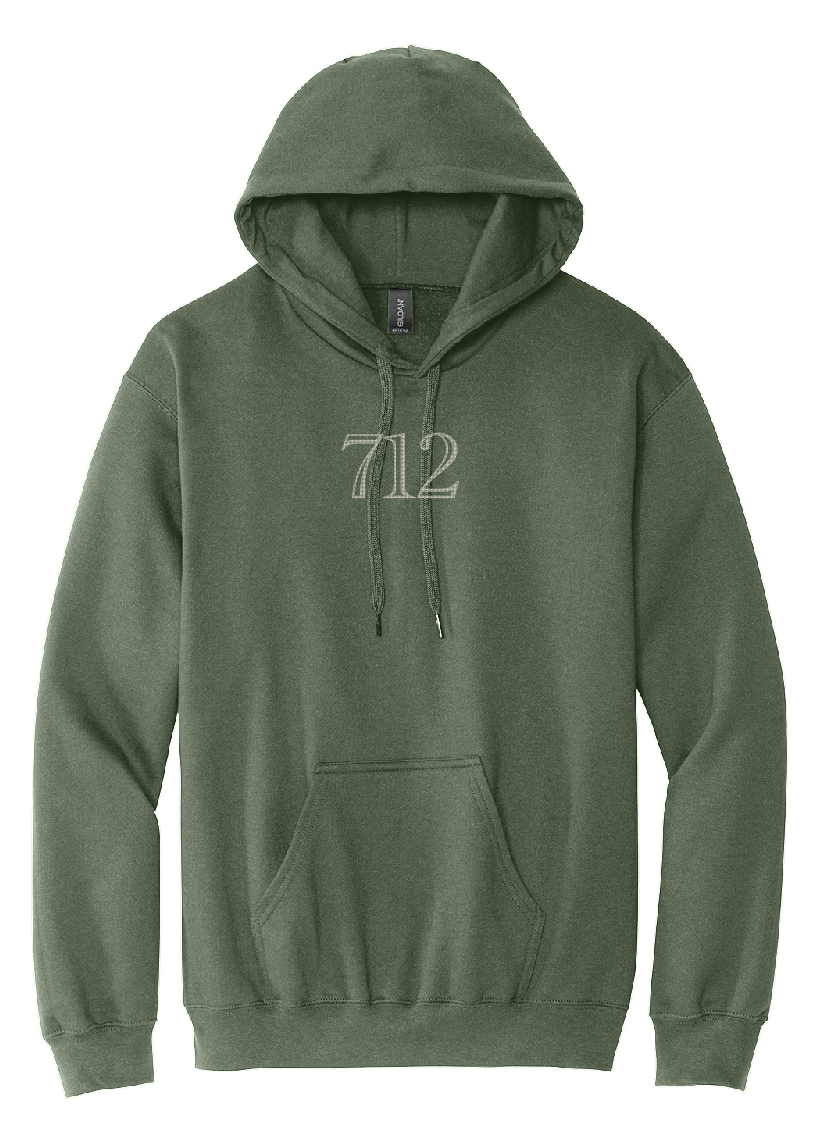 ABSTRACT SEVEN ONE TWO GILDAN SOFTSTYLE MIDWEIGHT HOODIE | 712