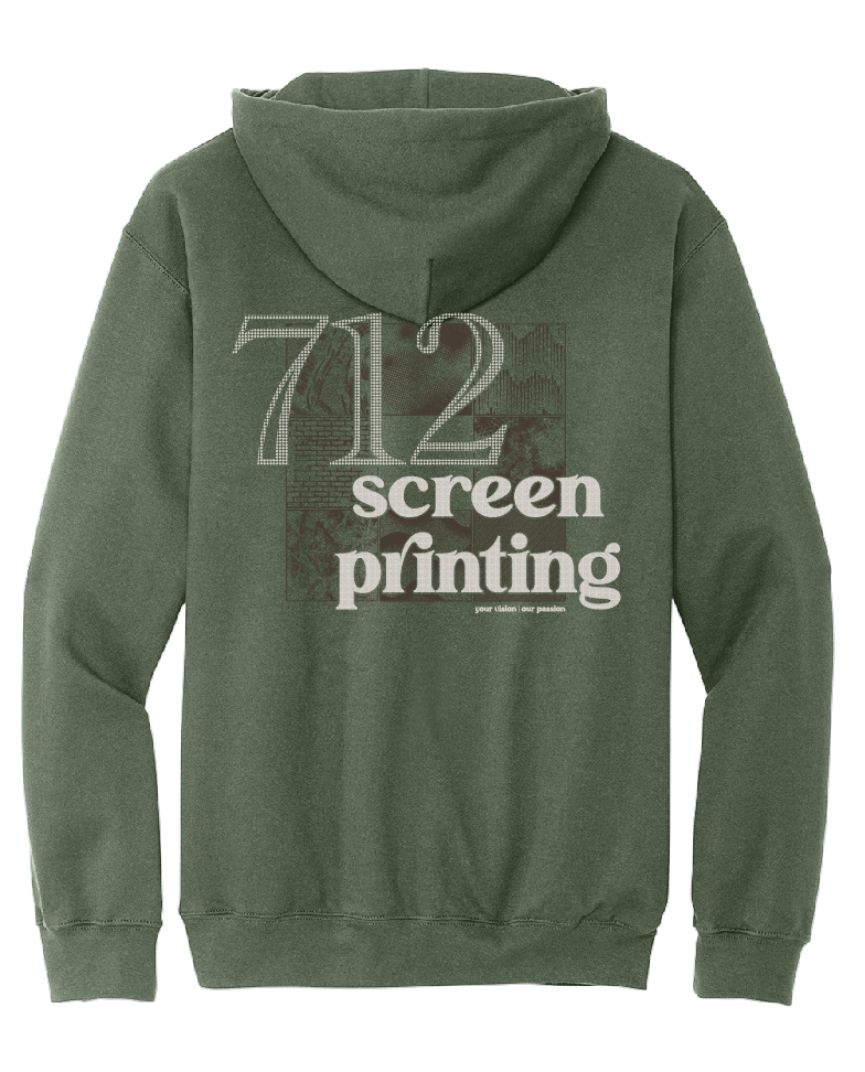 ABSTRACT SEVEN ONE TWO GILDAN SOFTSTYLE MIDWEIGHT HOODIE | 712