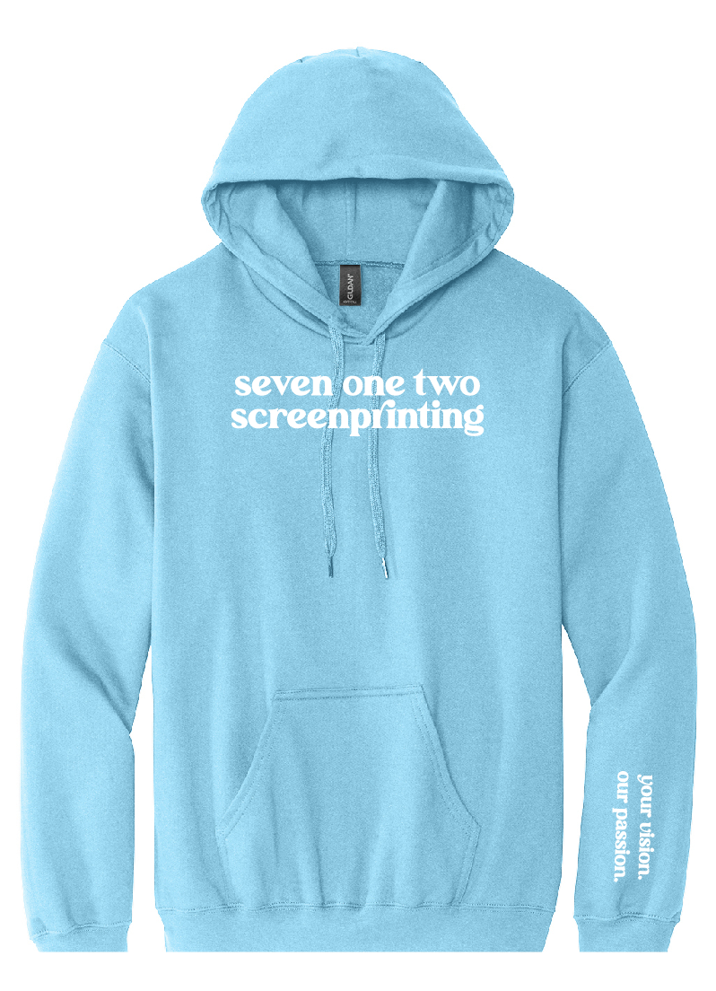SEVEN ONE TWO GILDAN SOFTSTYLE MIDWEIGHT HOODIE | 712