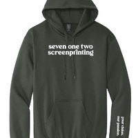 SEVEN ONE TWO GILDAN SOFTSTYLE MIDWEIGHT HOODIE | 712