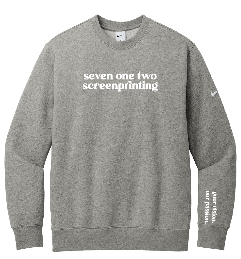 SEVEN ONE TWO NIKE CLUB CREWNECK (ADULT) | 712