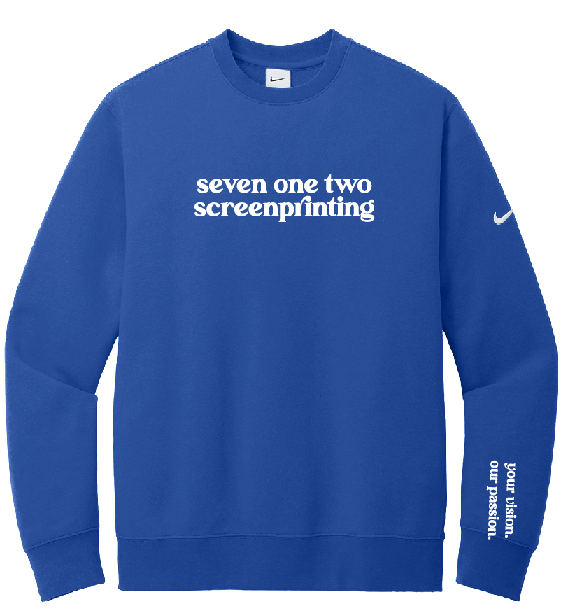 SEVEN ONE TWO NIKE CLUB CREWNECK (ADULT) | 712